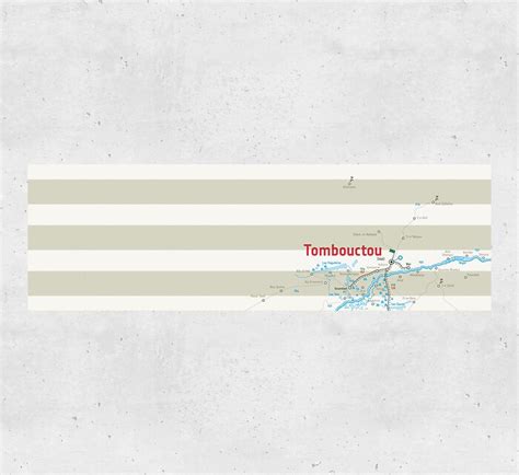 Stadtplan Und Karten Timbuktu Vliestapeten Designtapeten Bei