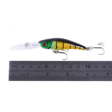 Buy Hengjia Pcs Cm G Minnow Crankbait Hard Bait Tight Wobble Slow