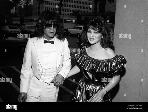 Eddie Van Halen and Valerie Bertinelli Circa 1980's Credit: Ralph Dominguez/MediaPunch Stock ...