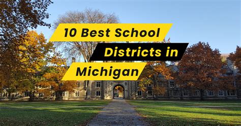 Top 15 School Districts in Michigan