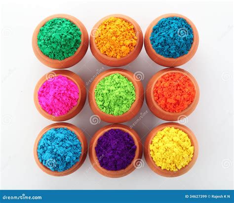 Holi Colors stock image. Image of cultural, different - 34627399