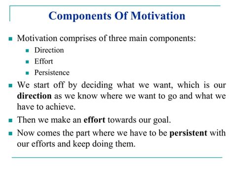 Motivation- Psychology | PPT