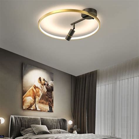 Bedroom Led Ceiling Light Modern Minimalist Bedroom Ceiling Light With ...