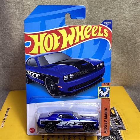 Nアソート ホットウィール ダッジ チャレンジャー SRT 青 Hot Wheels 乗用車 売買されたオークション情報yahoo