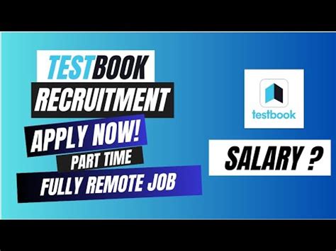 TestBook Recruitment 2023 Work From Home Fully Remote Job Part