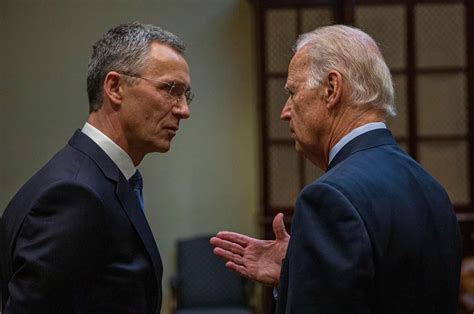 NATO Photo Gallery NATO Secretary General Jens Stoltenberg With US