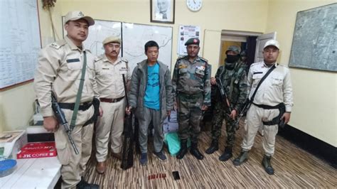 Army Assam Rifles Arrest 4 Anti National Elements In Manipur India