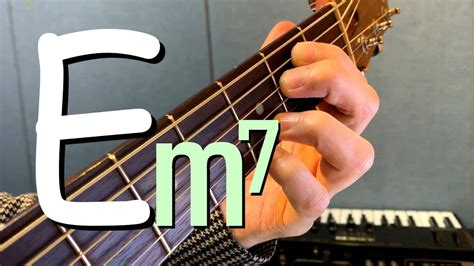 하루10분 통기타 E minor7 코드 소리 모양 중급 Em7 chord guitar lesson 기타솔져