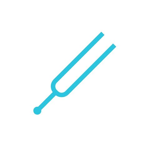 Premium Vector Tuning Fork Icon From Blue Icon Set