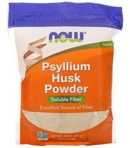 Suplemento Now Now Foods Psyllium Husk Powder Mercadolibre