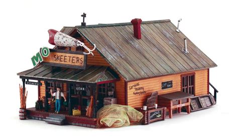 Bait And Tackle Tackle Shop Model Railroad