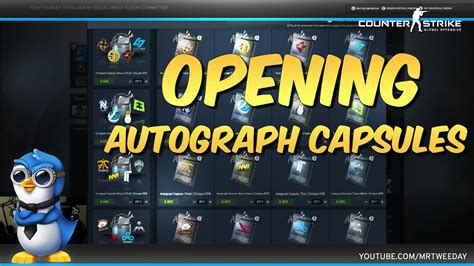 CS GO Autograph Sticker Capsules Opening ESL One Cologne 2015 YouTube