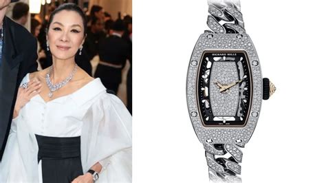 Actress Michelle Yeoh Was Spotted Wearing Richard Mille Watch At The