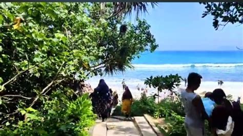 Foto Pesona Pantai Pancur Alas Purwo Banyuwangi Menjelang Tahun Baru