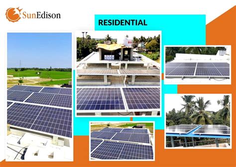 SunEdison Mounting Structure 8kW Polycrystalline Three Phase Solar