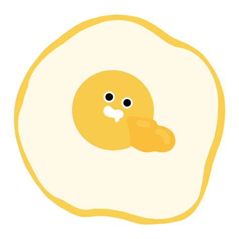 Cartoon Cute Fried Egg 13713851 Png