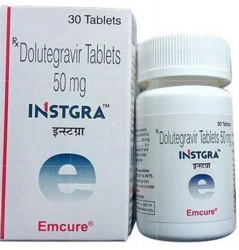 Dolutegravir Mg Instgra Mg Tablets Tab In A Bottle