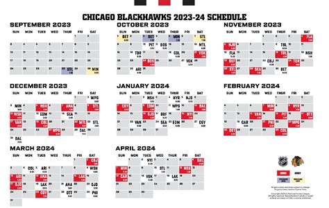 2023 24 NHL Hockey Schedule Magnets 5 X 3 5 Choose From List EBay