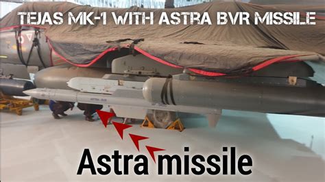 LCA Tejas Mk 1 With Astra BVR Missile Know Details Of Astra BVR