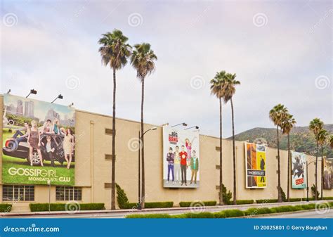 Warner Bros Film Studio In Burbank California Editorial Photo Image