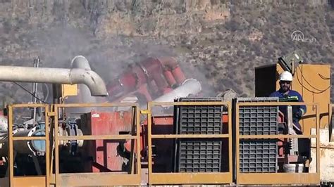 Gabar Dağı ndaki petrol üretim çalışmaları havadan görüntülendi