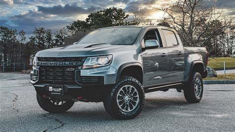 2021 Chevy Colorado Zr2 Satin Steel Gray Youtube