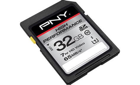 Pny High Performance Sdhc Memory Card Gb Class Uhs Speed Class