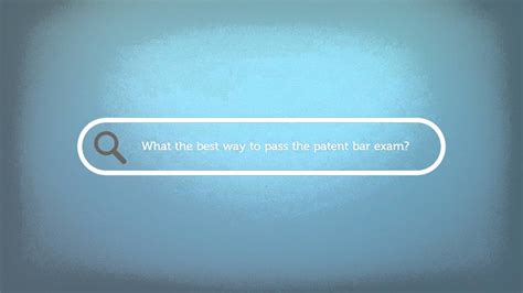 WYSEBRIDGE PRESENTS The USPTO Patent Bar Exam Passing Rates YouTube