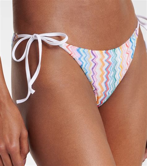 Zigzag Bikini In Multicoloured Missoni Mytheresa