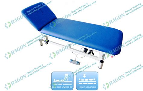 Steel Coated Medical Examination Couch With Electric Motor Control