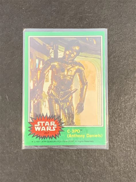 At Auction Topps Star Wars Golden Rod Obscene Boner Error X Rated