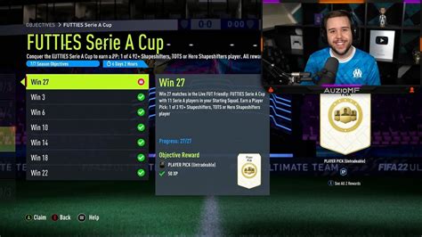 Auzio Tests The FUTTIES Serie A Cup Rewards YouTube