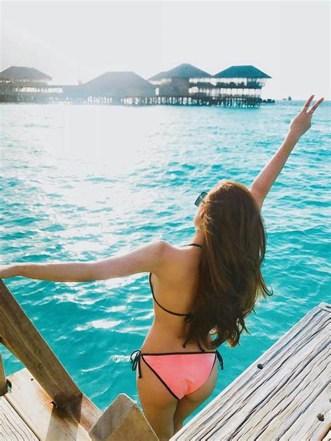 năm ở ẩn mỹ nhân Nhật ký Vàng Anh lấy chồng đại gia diện bikini khoe bụng bầu