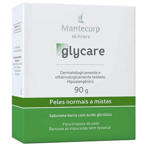 Sabonete Barra Mantecorp Glycare Peles Normais A Mistas 90g Shopee Brasil