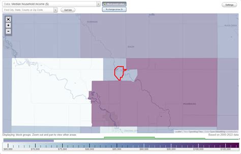 Coggon Iowa Ia Income Map Earnings Map And Wages Data