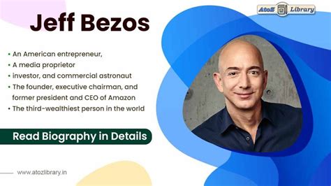 Unstoppable Visionary The Inspiring Biography Of Jeff Bezos Amazon