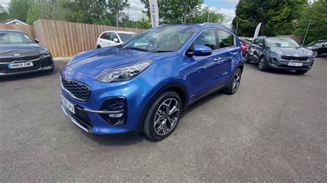 Kia Sportage T Gdi Gt Line In Blue Flame Youtube