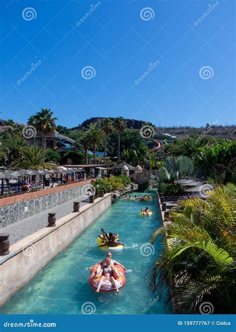 Aqualand Park In Maspalomas, Gran Canaria Editorial Photo ...