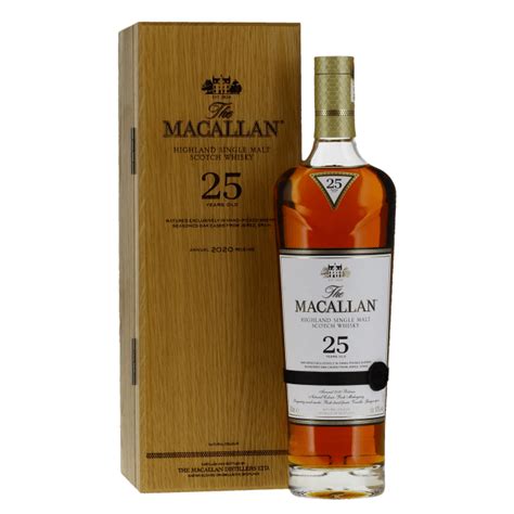 Macallan 25 Year Old Sherry Oak 2020 Release Whisky From Whisky