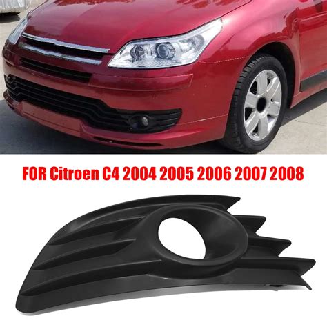 تسوق Front Bumper Fog Light Grill Grille Cover Fog Lamp Bezel Left