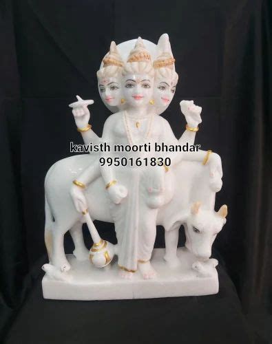 Plain Hindu Marble Dutta Bhagwan Statue At Rs In Jaipur Id