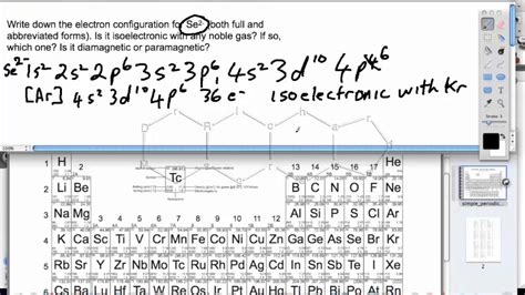 Examples Of Electron Configurations Of Ions Cations And Anions Youtube