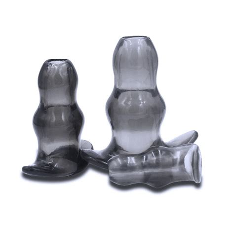 Sizes Hollow Anal Plug Soft Speculum Prostate Massager Butt Plug