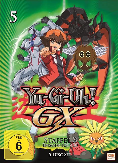 Yu Gi Oh Gx Staffel 3 Episode 105 130 Dvd Us Import Ebay