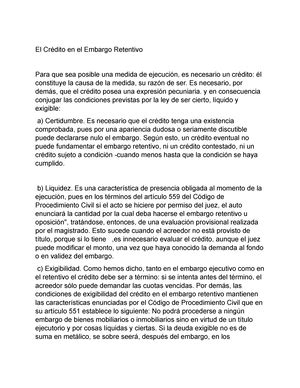 El Embargo Ejecutivo Trabajo Final Unicaribe Sustentante Tomas