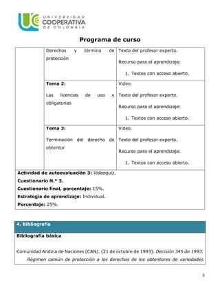 Programa Curso MOOC Variedades Vegetales PDF