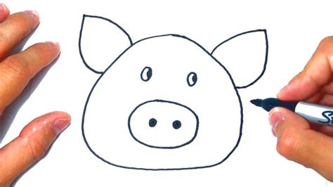 Como Dibujar Un Cerdito O Chanchito Kawaii Como Dibujar Un Cerdo