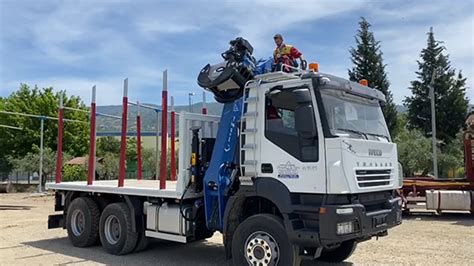 Timber Loader Foldable In Z Rear Cabin Marchesi Gru Just Grab It