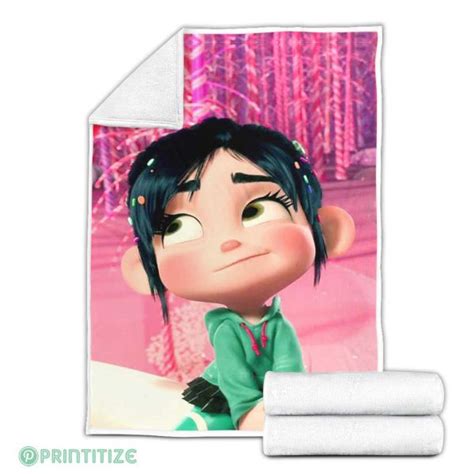 Vanellope Von Schweetz Side View Blanket Hot Sale