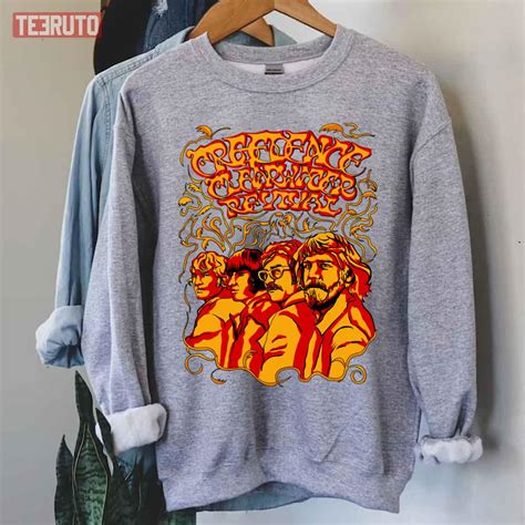 Vintage Creedence Clearwater Revival CCR Unisex T Shirt Teeruto